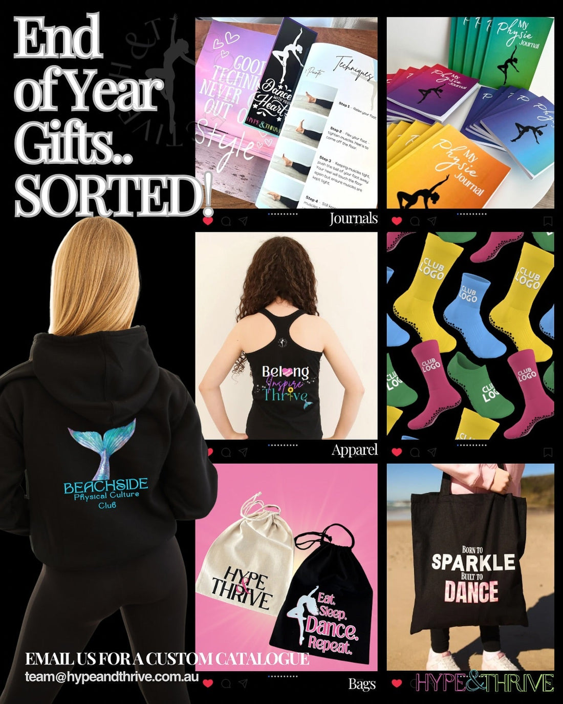 Physie Club End of Year Gifts