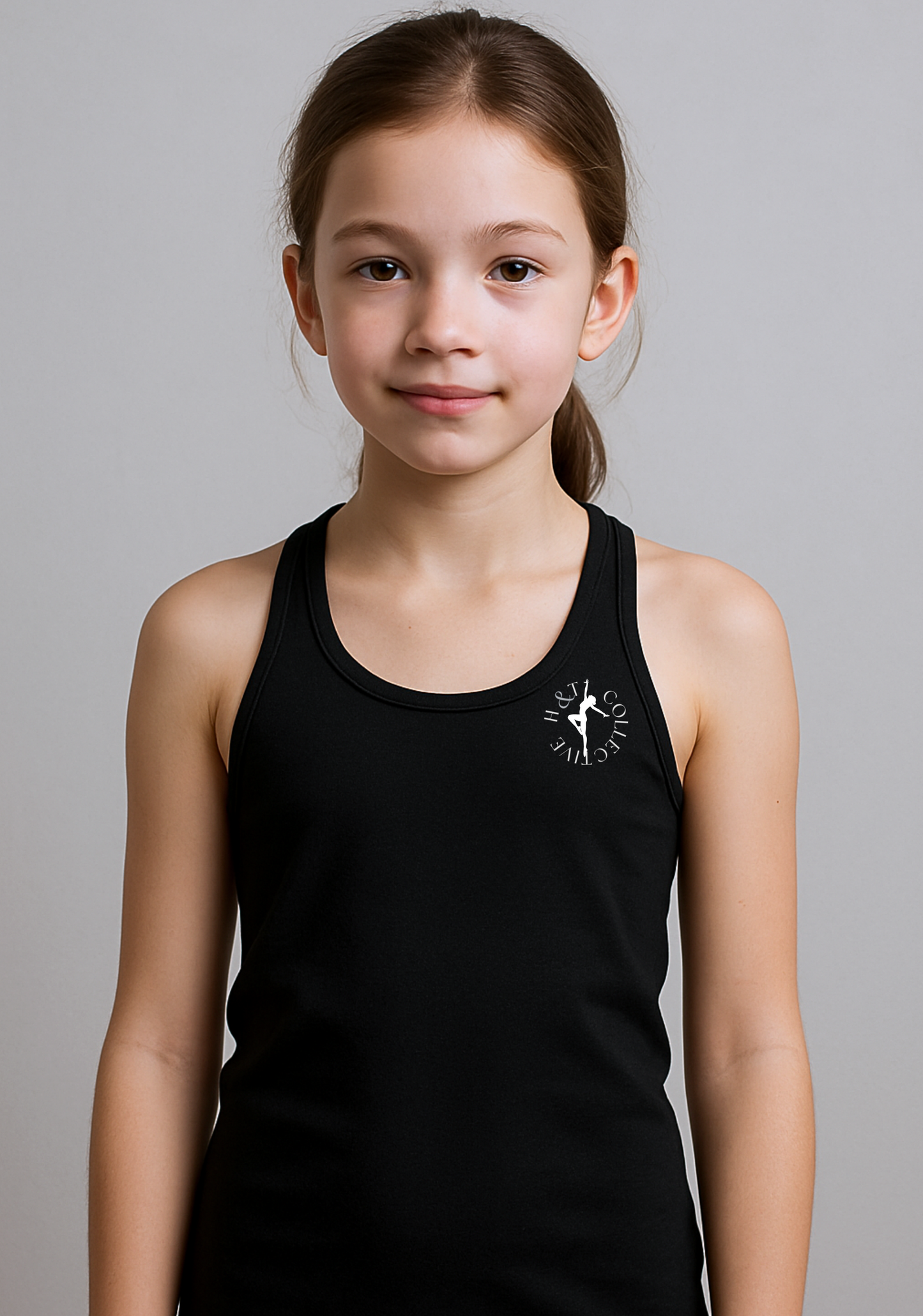 H&T Kids TBack Singlet - Eat, Sleep, Physie, Repeat