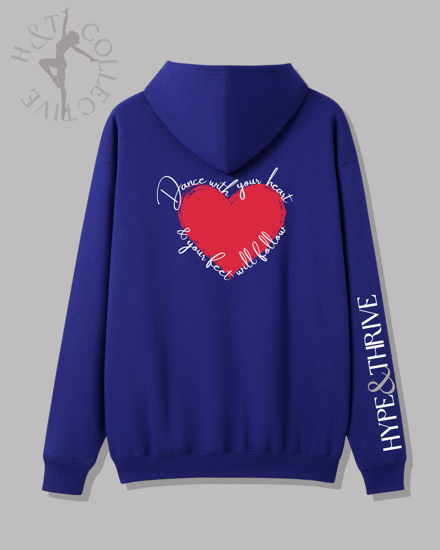 H&T Adult Hoodie - Dance with your Heart