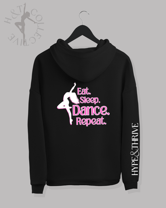 H&T Adult Hoodie - Eat, Sleep, Dance, Repeat