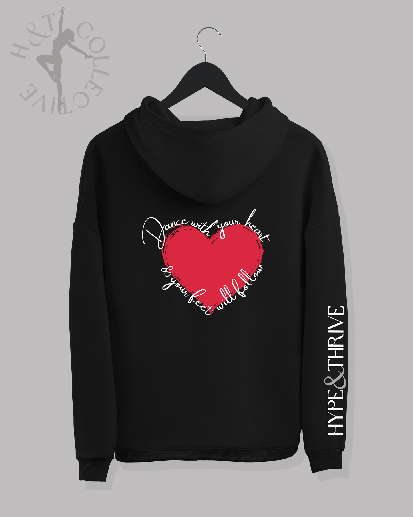 H&T Adult Hoodie - Dance with your Heart