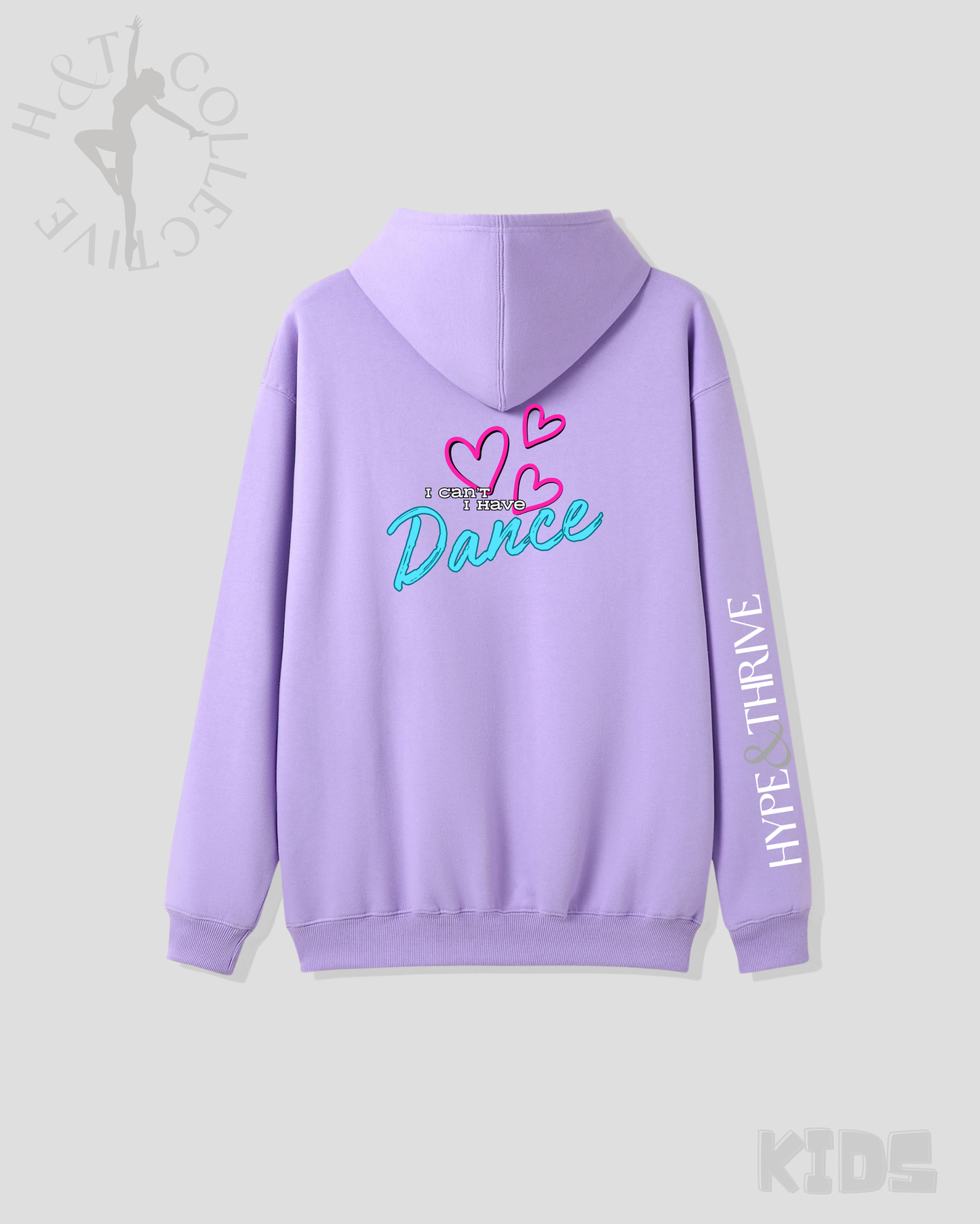 H&T Kids ZIP Hoodie - I Can't I Have Dance