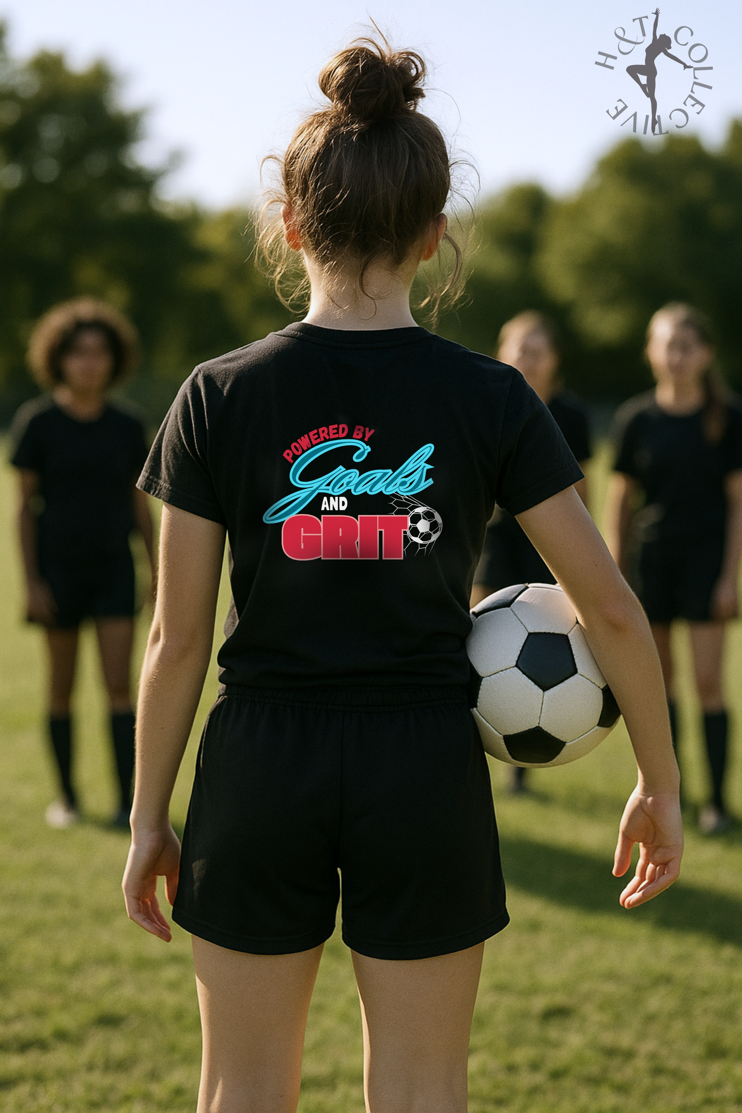 H&T Kids TShirt - Powered by Goals and Grit