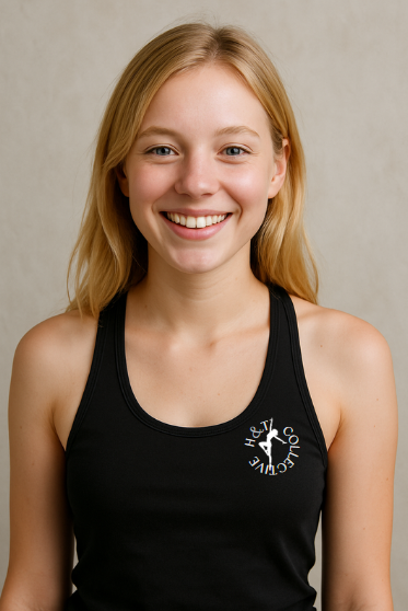 H&T Teens TBack Singlet - Eat, Sleep, Physie, Repeat