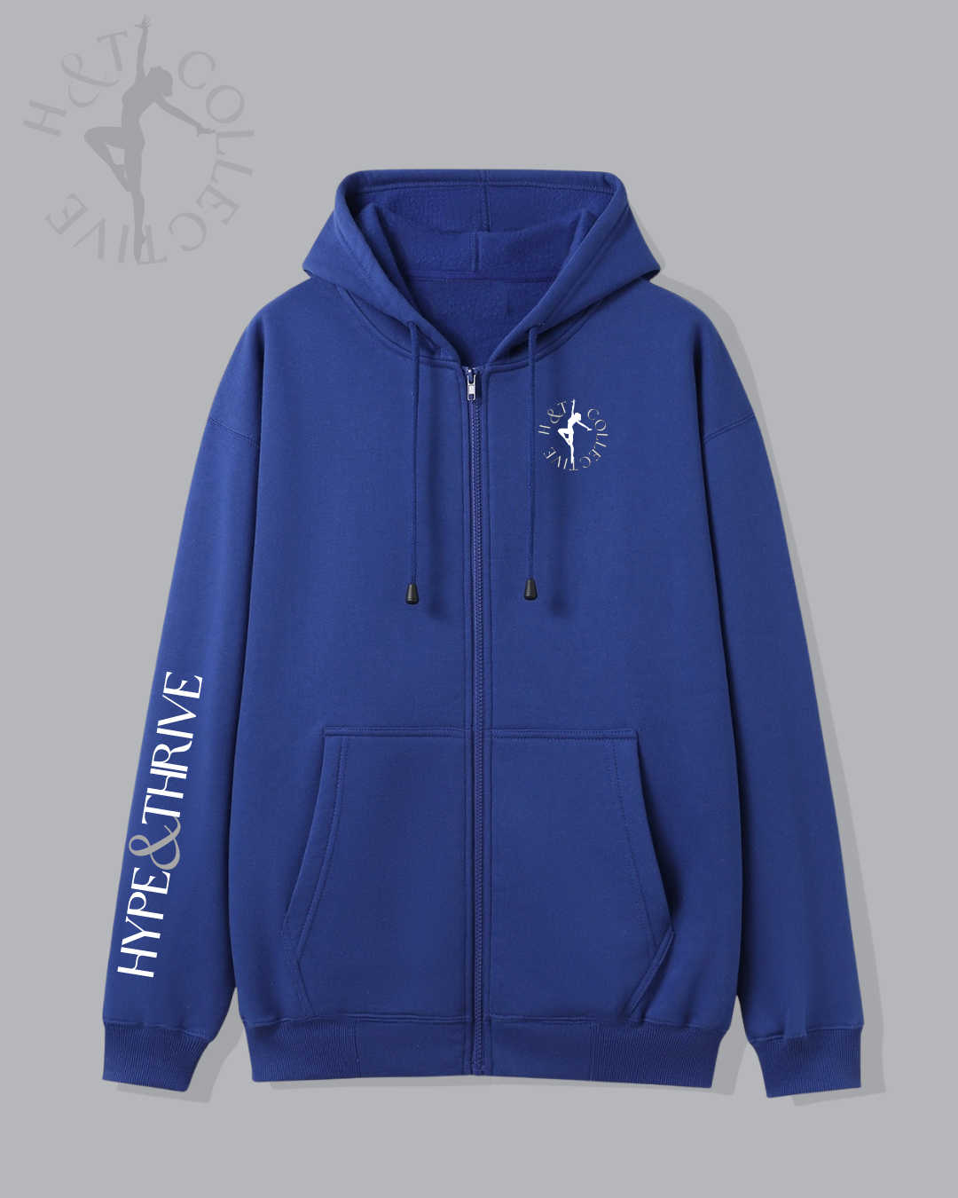 H&T Teens ZIP Hoodie - Be Strong, Be Fearless, Be You