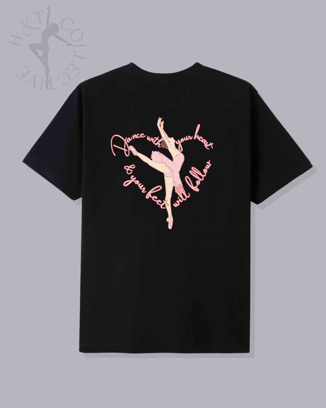 H&T Adult TShirt - Dance with your Heart