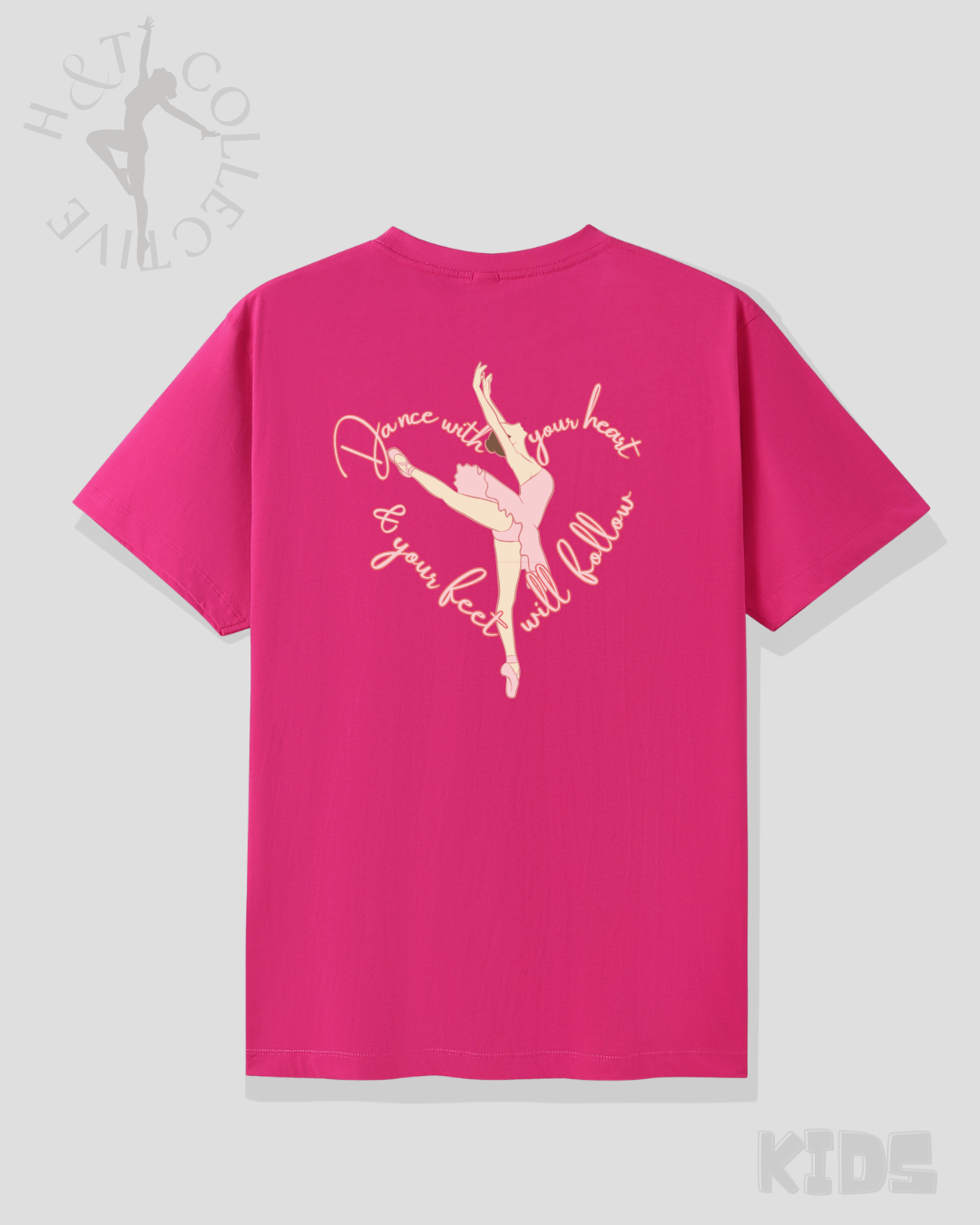 H&T Kids TShirt - Dance with your heart