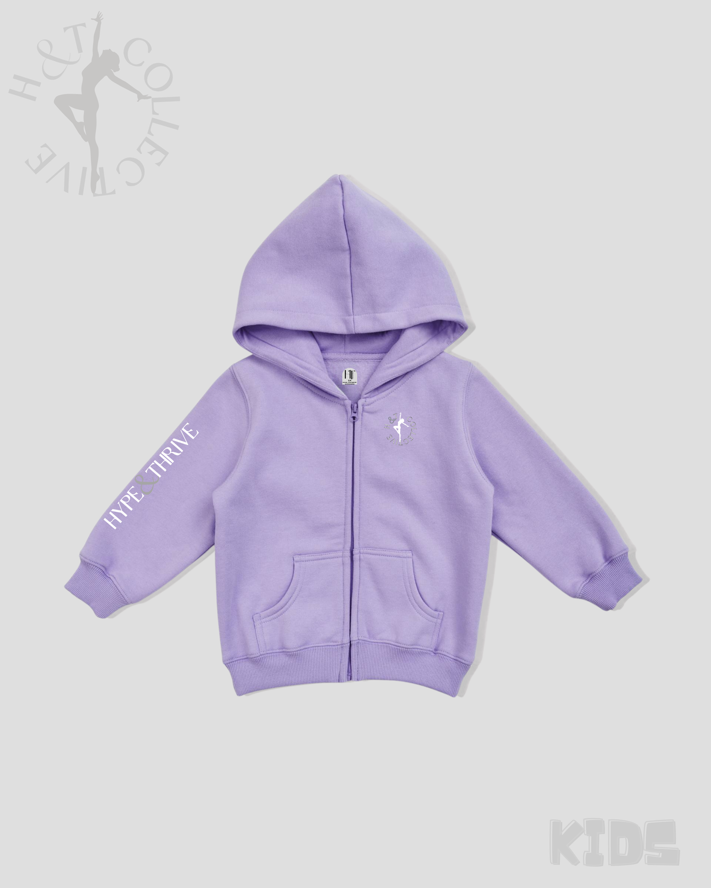 H&T Kids ZIP Hoodie - Loves to Dance