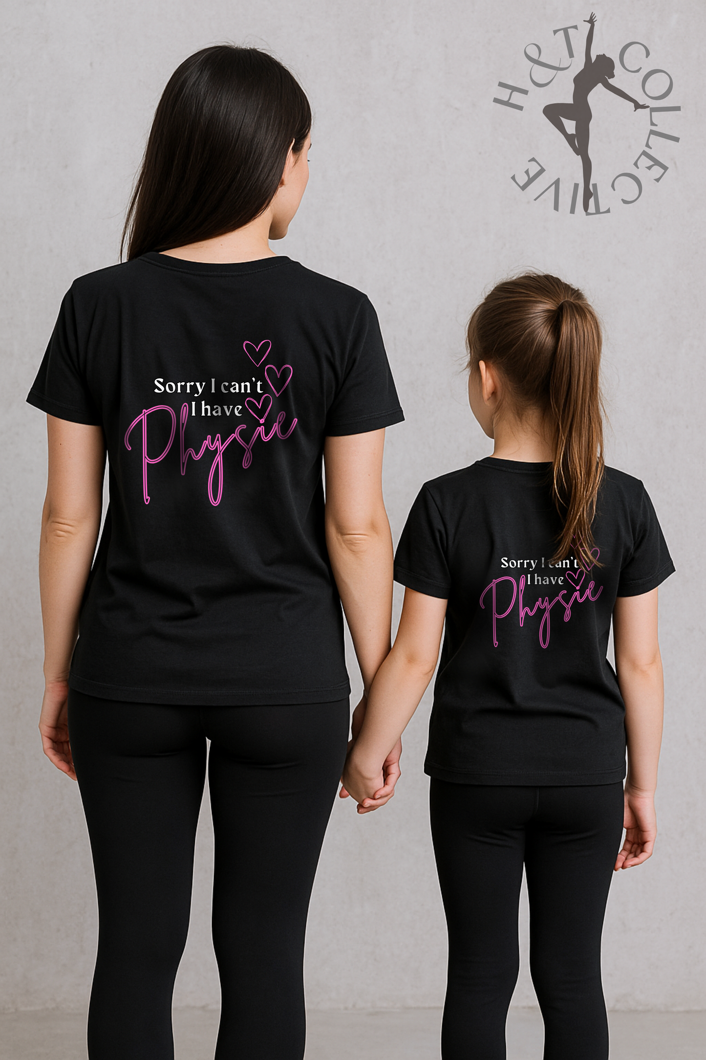 H&T Adult TShirt - Sorry I can't, I have Physie