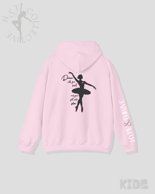 H&T Kids ZIP Hoodie - Dance with your Heart - Ballet