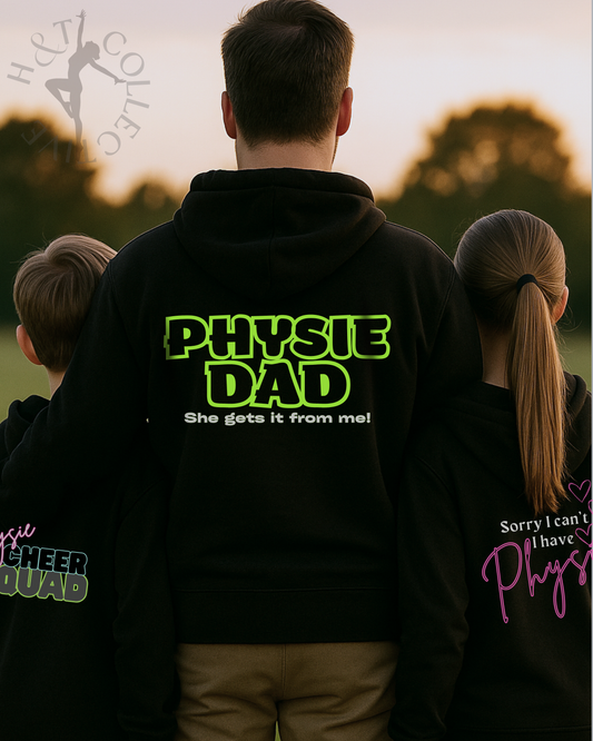 DADS Edition - H&T Physie Dad Zip Hoodie