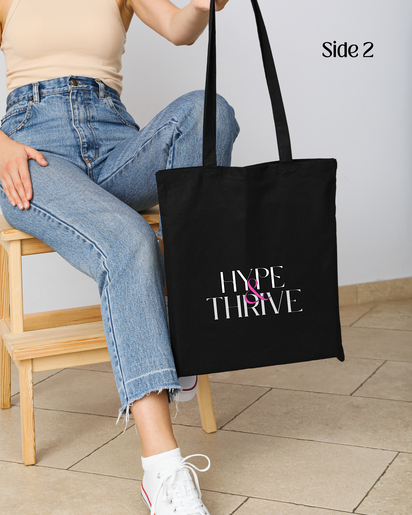 Calico Sling Bag - Black