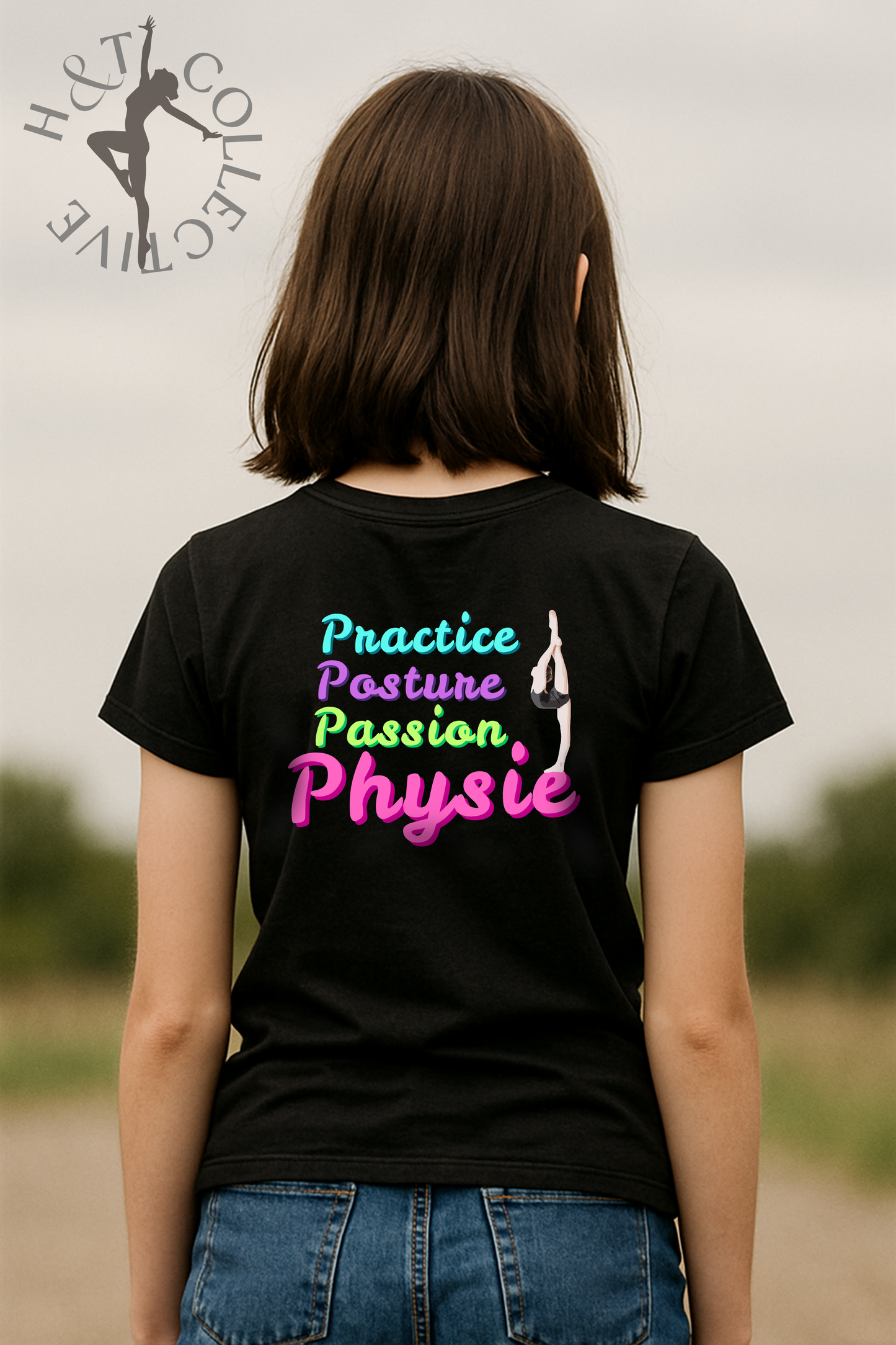 H&T Adult TShirt - Practice, Posture, Passion, Physie