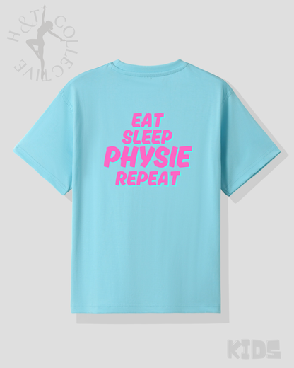 H&T Kids TShirt - Eat, Sleep, Physie, Repeat