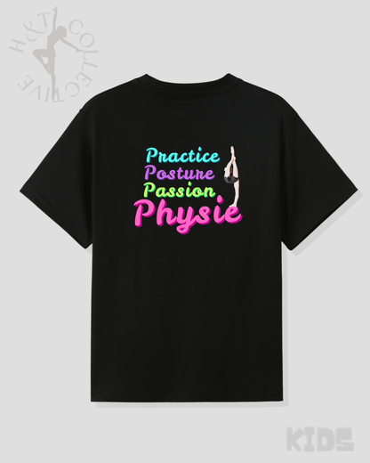 H&T Kids TShirt - Practice, Posture, Passion, Physie