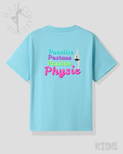 H&T Kids TShirt - Practice, Posture, Passion, Physie