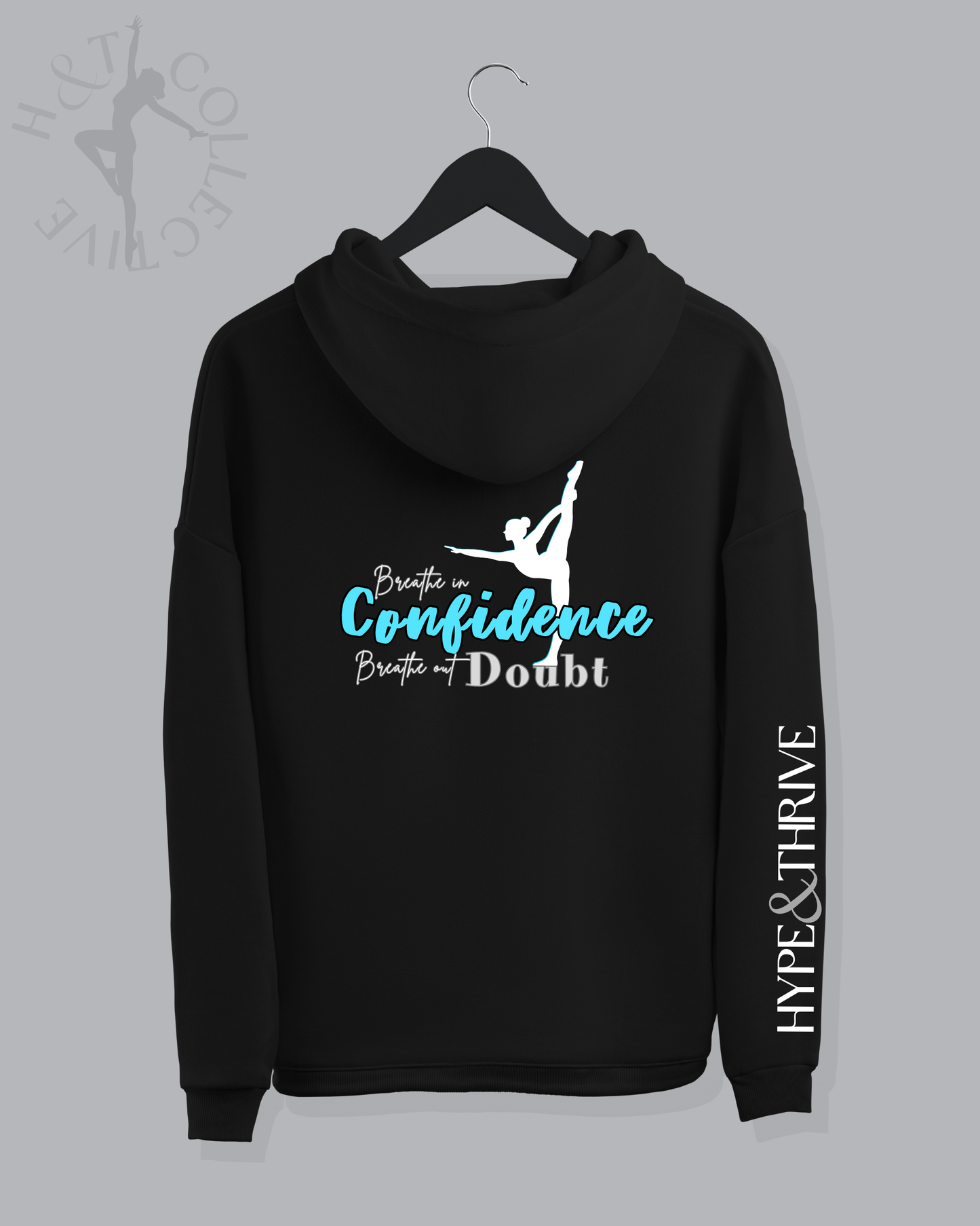 H&T Adult Zip Hoodie - Breathe in Confidence