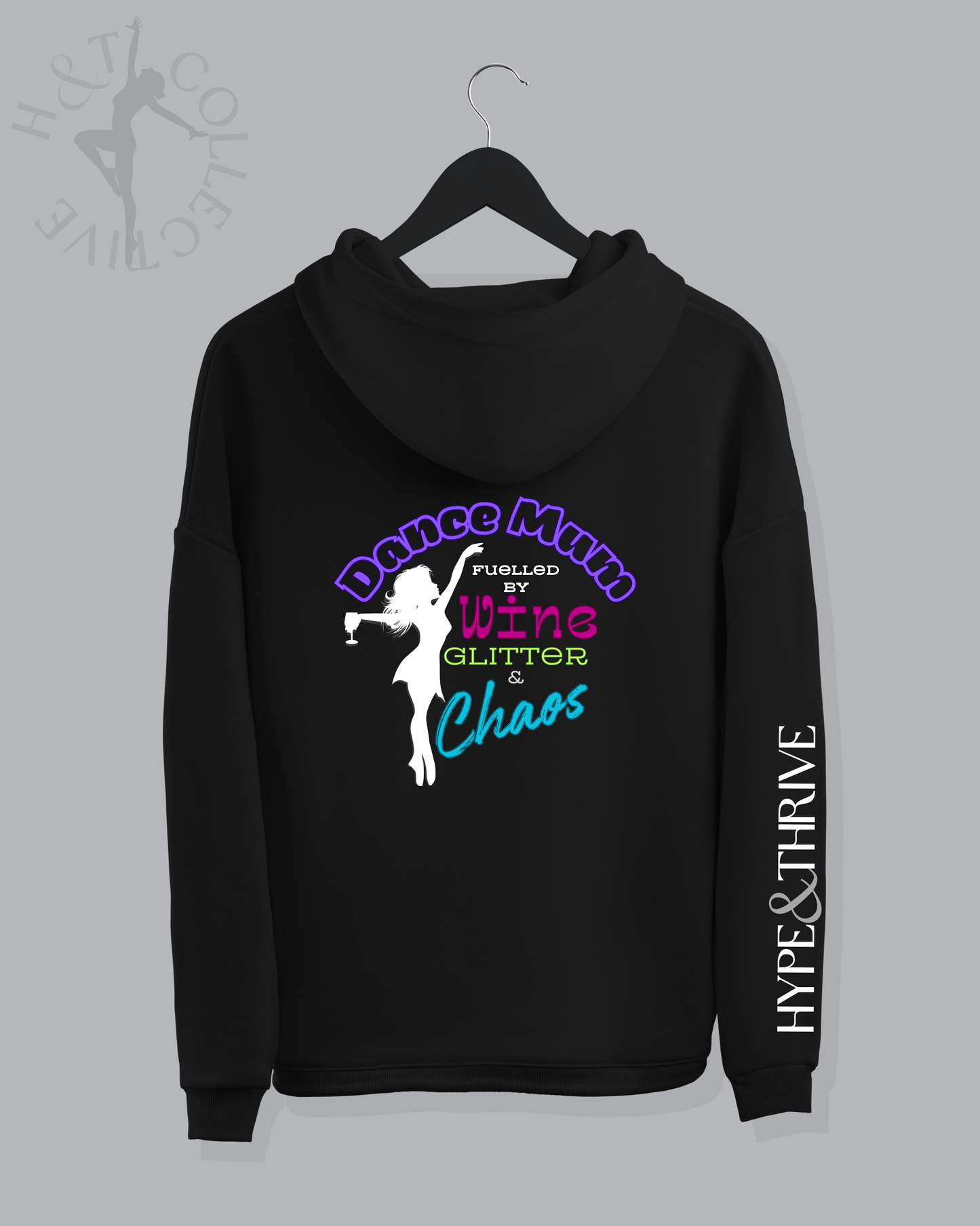 H&T Adult Zip Hoodie - Dance Mum