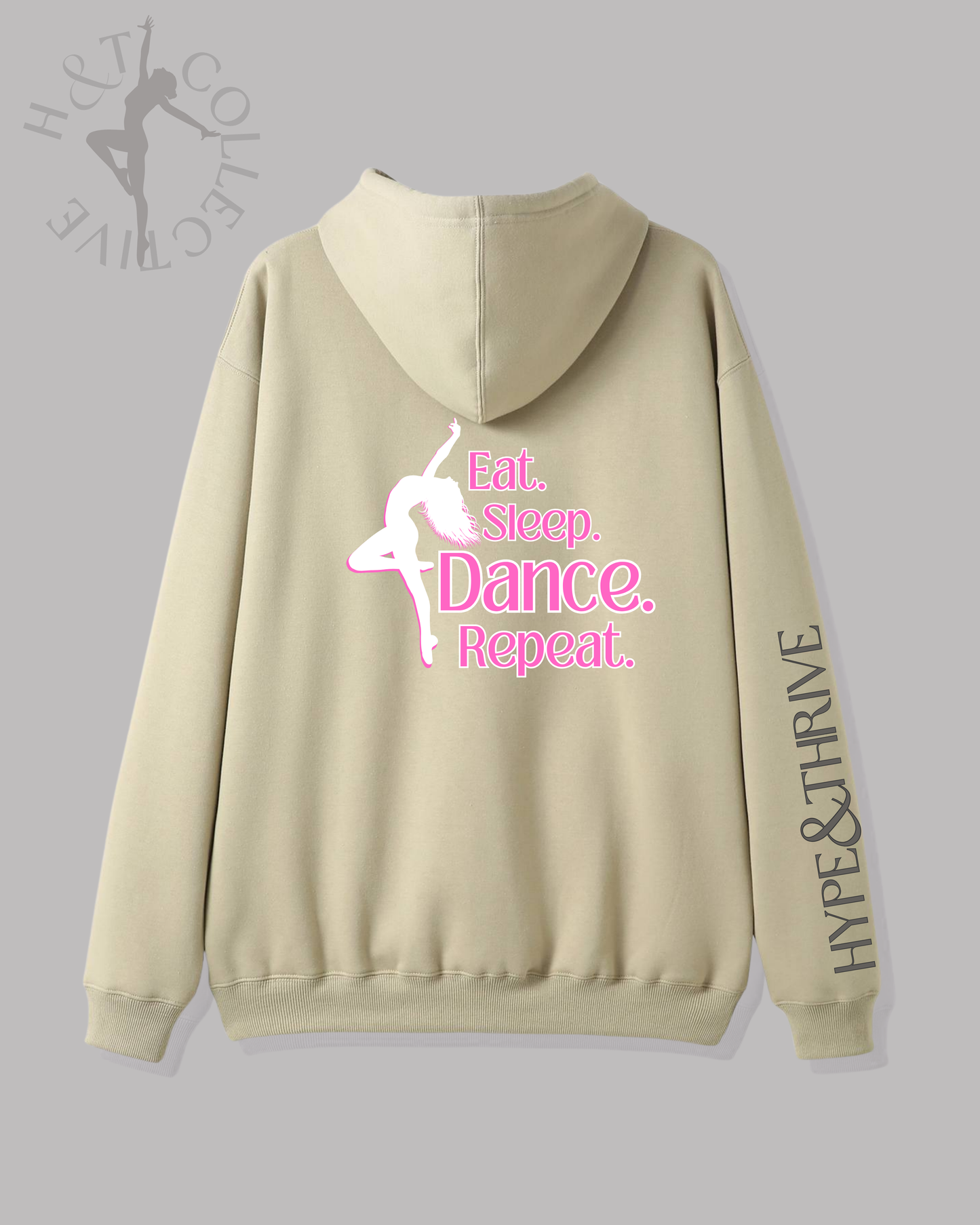 H&T Adult Hoodie - Eat, Sleep, Dance, Repeat