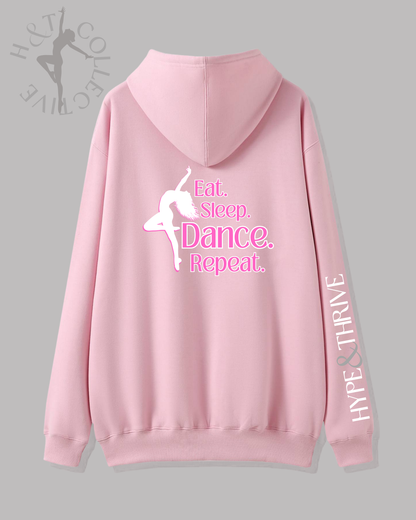 H&T Adult Hoodie - Eat, Sleep, Dance, Repeat
