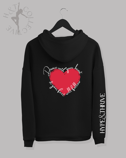 H&T Adult Hoodie - Dance with your Heart