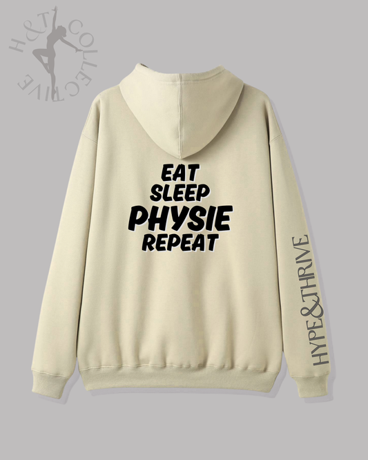 H&T Adult Hoodie - Eat, Sleep, Physie, Repeat