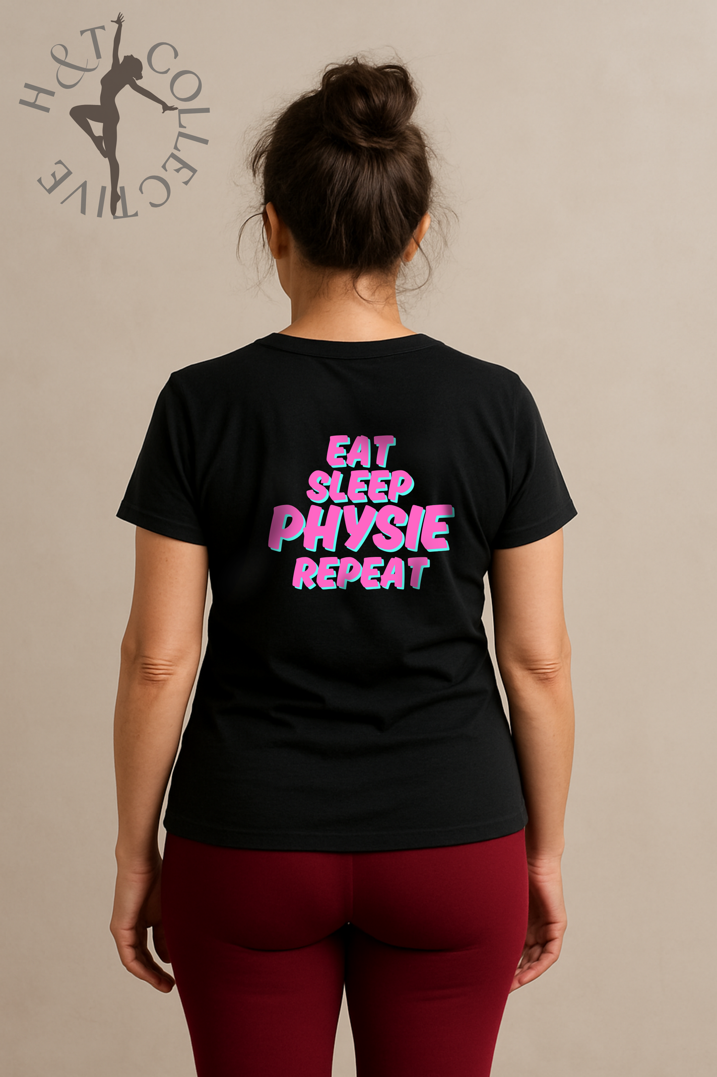 H&T Adult TShirt - Eat, Sleep, Physie, Repeat