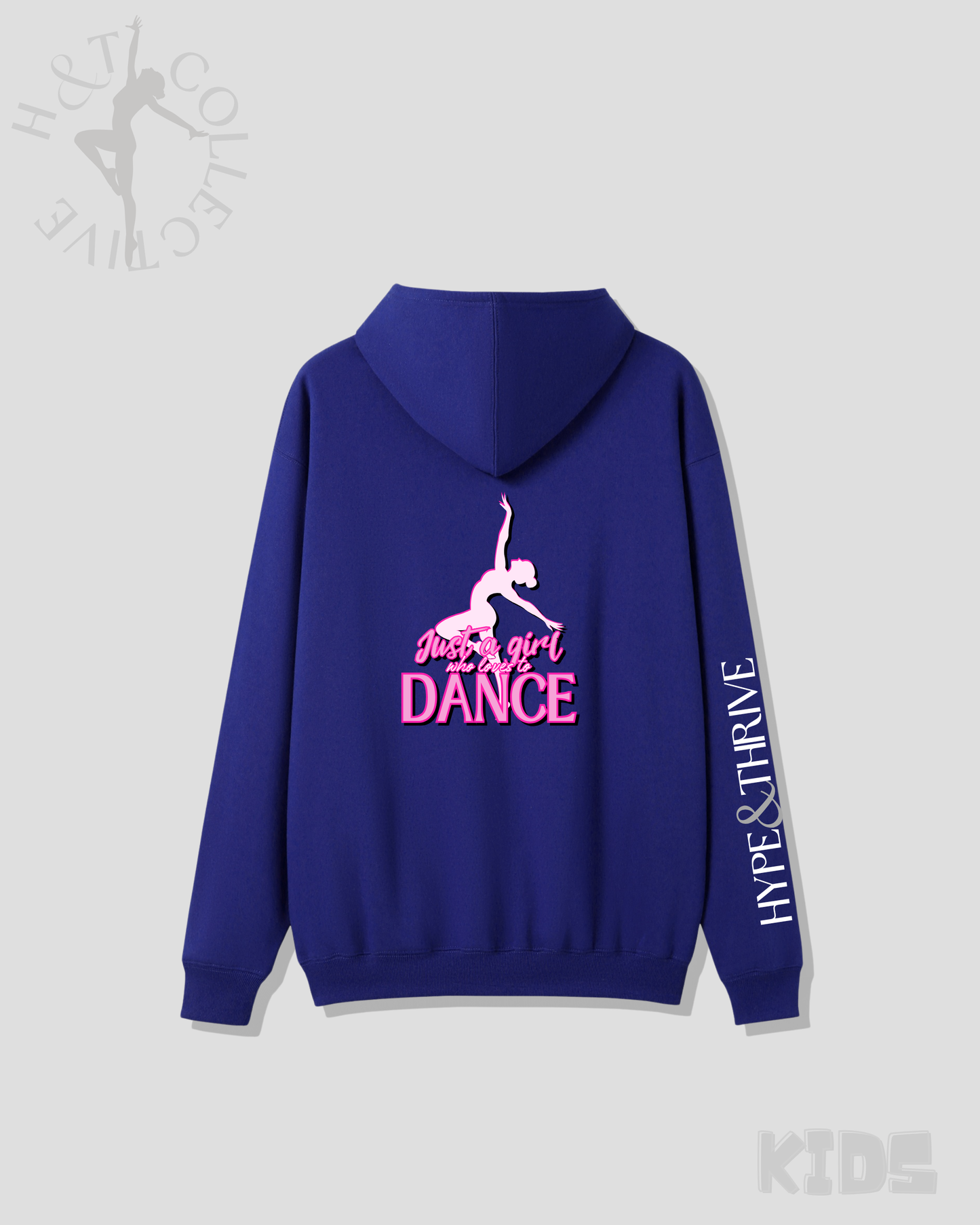 H&T Kids ZIP Hoodie - Loves to Dance