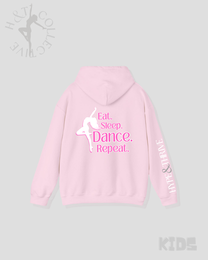 H&T Kids Hoodie - Eat, Sleep, Dance, Repeat
