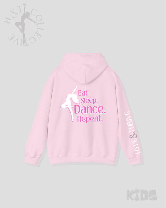 H&T Kids Hoodie - Eat, Sleep, Dance, Repeat