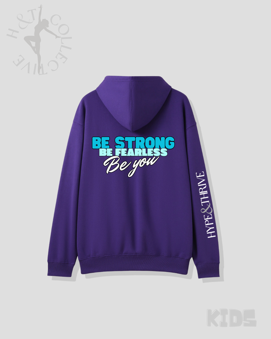 H&T Kids Hoodie - Be Strong, Be Fearless, Be You.