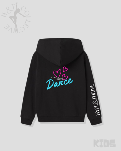 H&T Kids ZIP Hoodie - I Can't I Have Dance