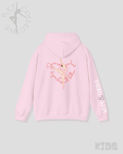 H&T Kids ZIP Hoodie - Ballet Heart