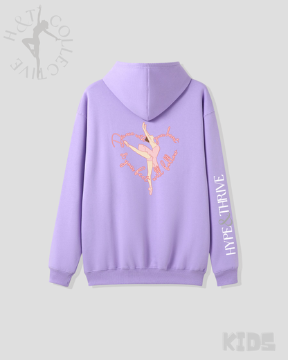 H&T Kids ZIP Hoodie - Ballet Heart