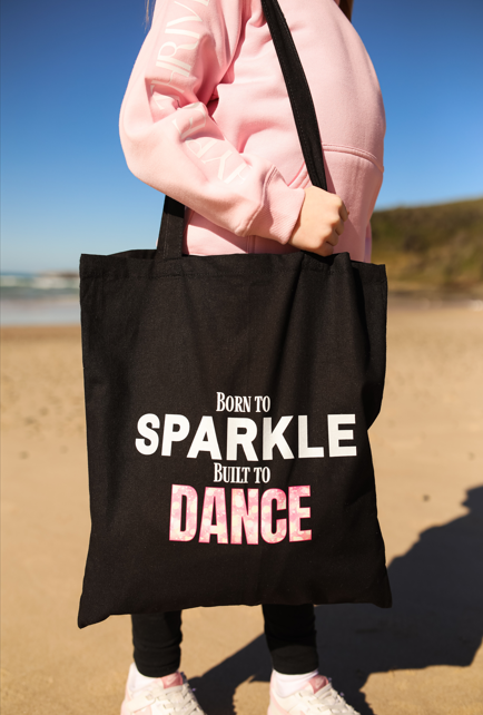 Calico Sling Bag - Black