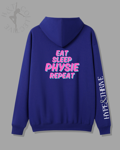 H&T Teens Hoodie - Eat, Sleep, Physie, Repeat