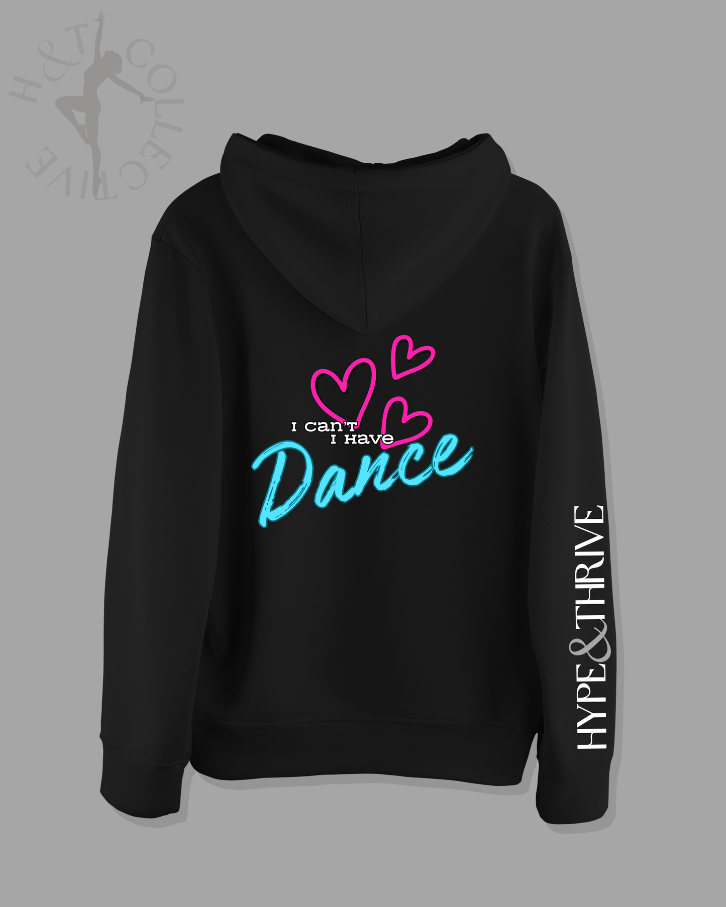H&T Teen ZIP Hoodie - I can't I have dance