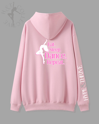 H&T Teens Hoodie - Eat, Sleep, Dance, Repeat