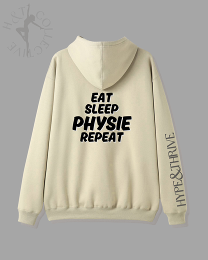 H&T Teens Hoodie - Eat, Sleep, Physie, Repeat