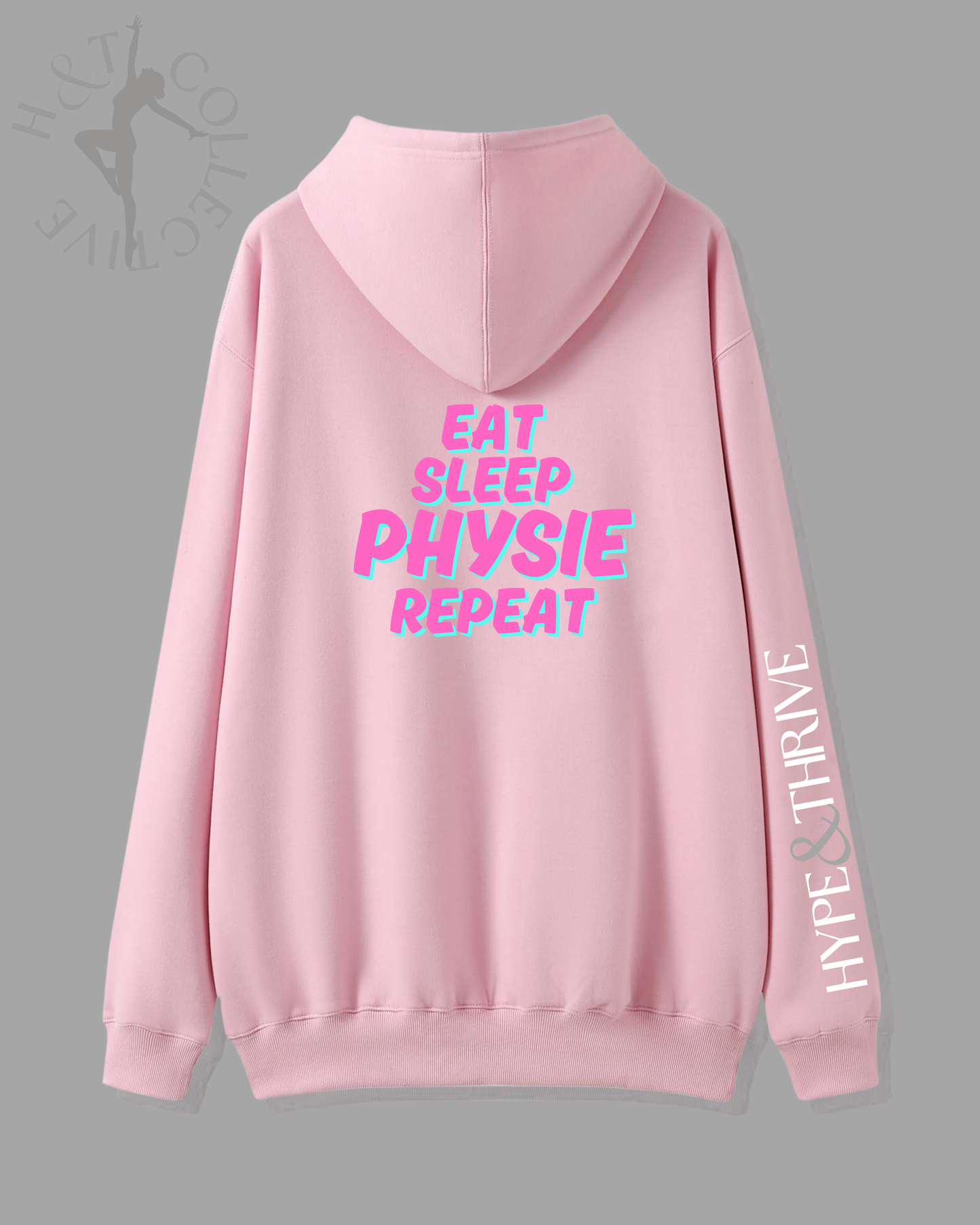 H&T Teens Hoodie - Eat, Sleep, Physie, Repeat