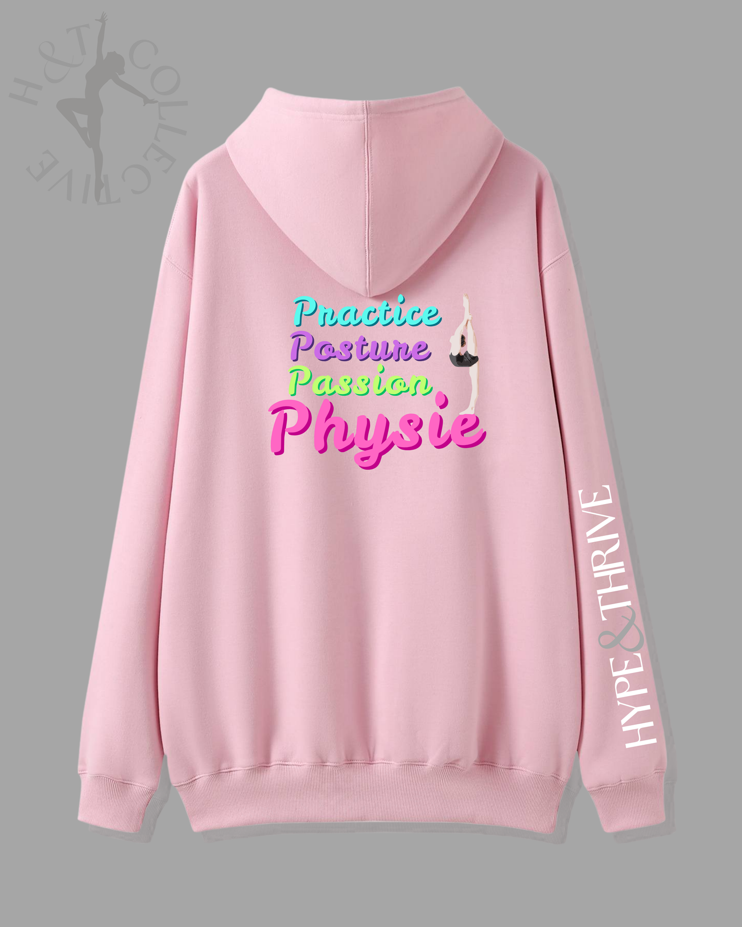 H&T Teens Hoodie - Practice, Posture, Passion, Physie