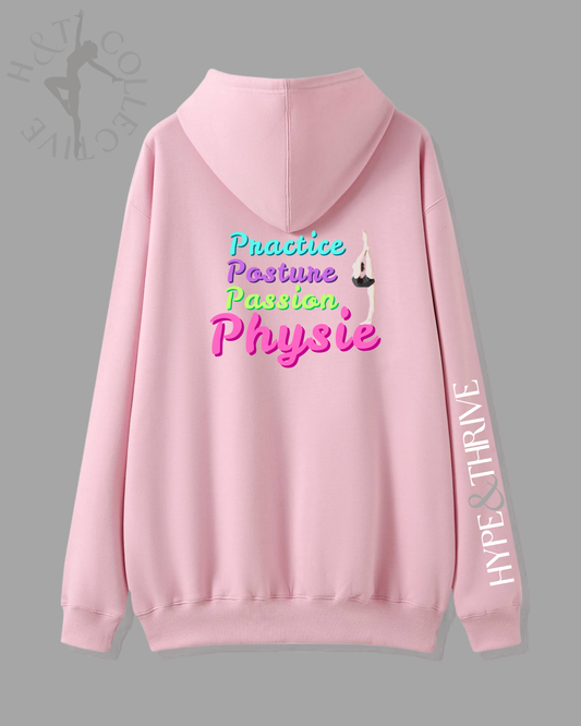 H&T Teens Hoodie - Practice, Posture, Passion, Physie