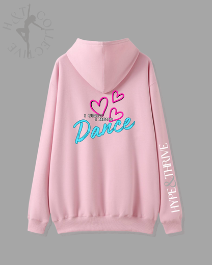 H&T Teen ZIP Hoodie - I can't I have dance