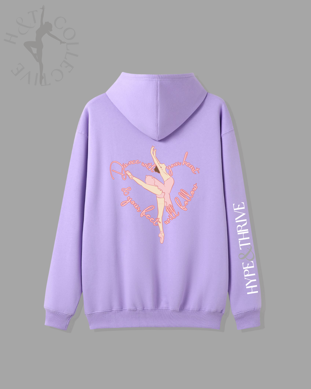 H&T Teens ZIP Hoodie - Ballet Heart