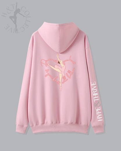H&T Adult Zip Hoodie - Ballet Heart