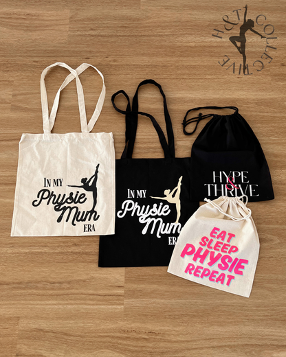 Calico Drawstring Bag