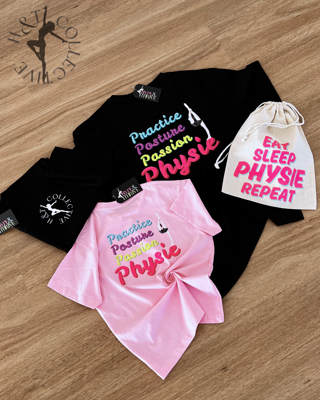 Calico Drawstring Bag