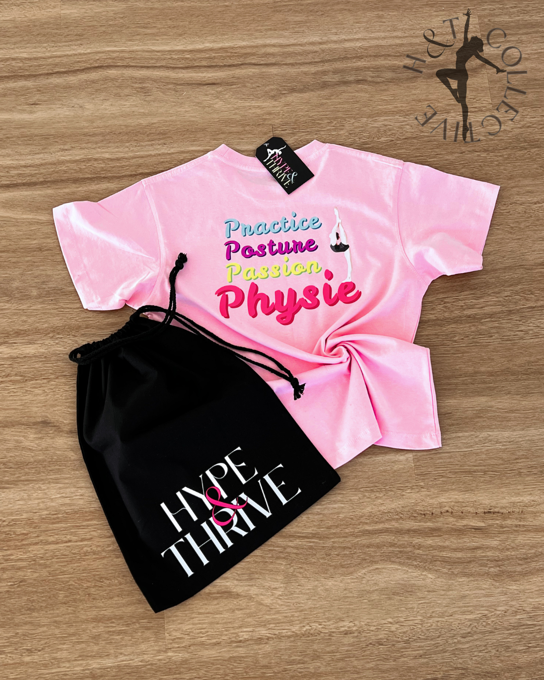 Calico Drawstring Bag