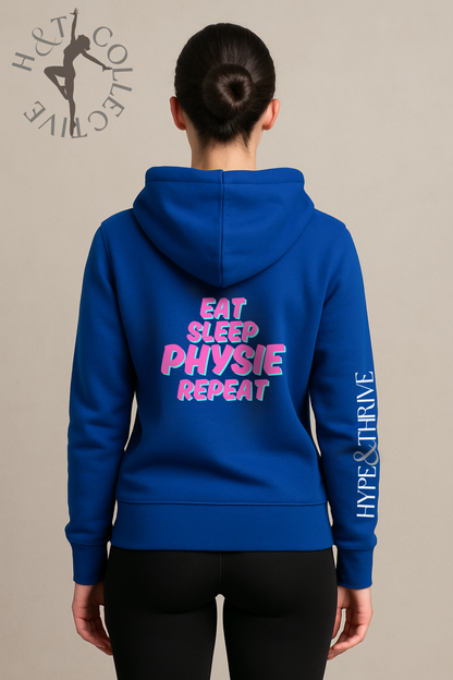 H&T Adult Hoodie - Eat, Sleep, Physie, Repeat