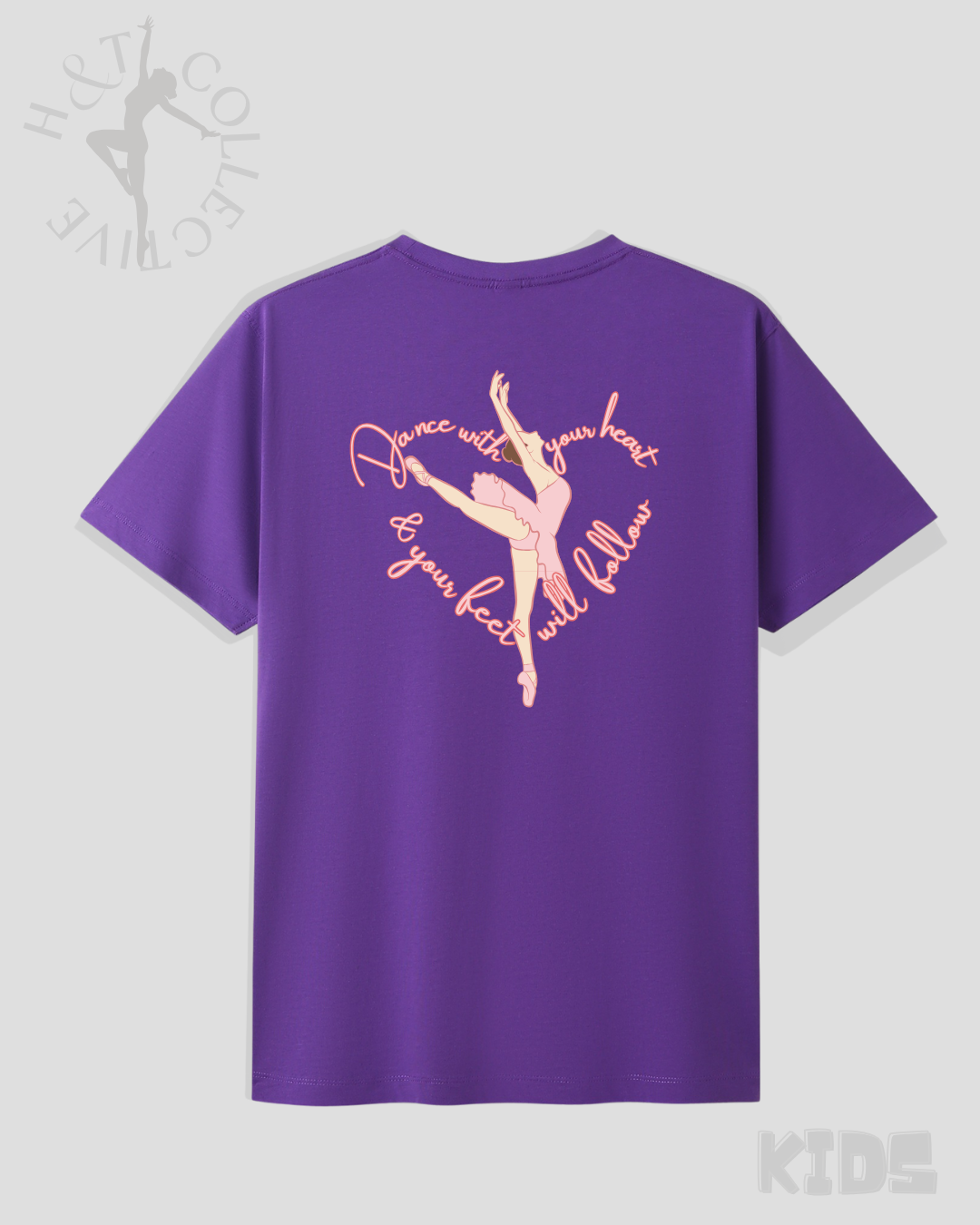 H&T Kids TShirt - Dance with your heart